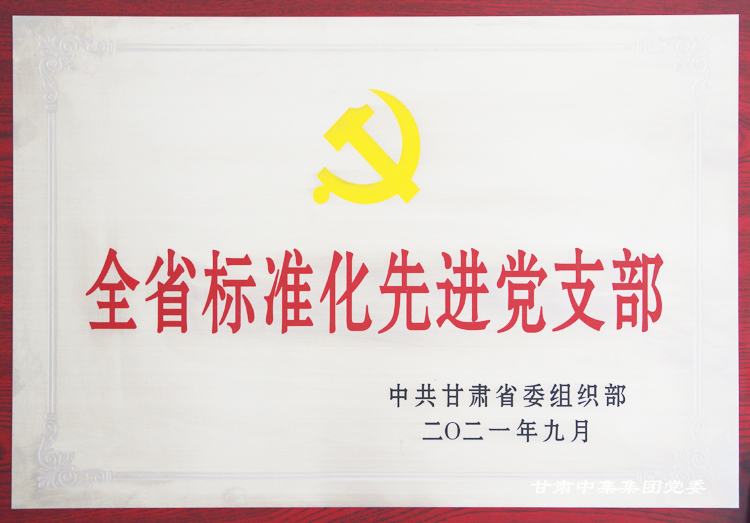 中集理想国际写字楼联合党支部荣获“全省标准化先进党支部”荣誉称号